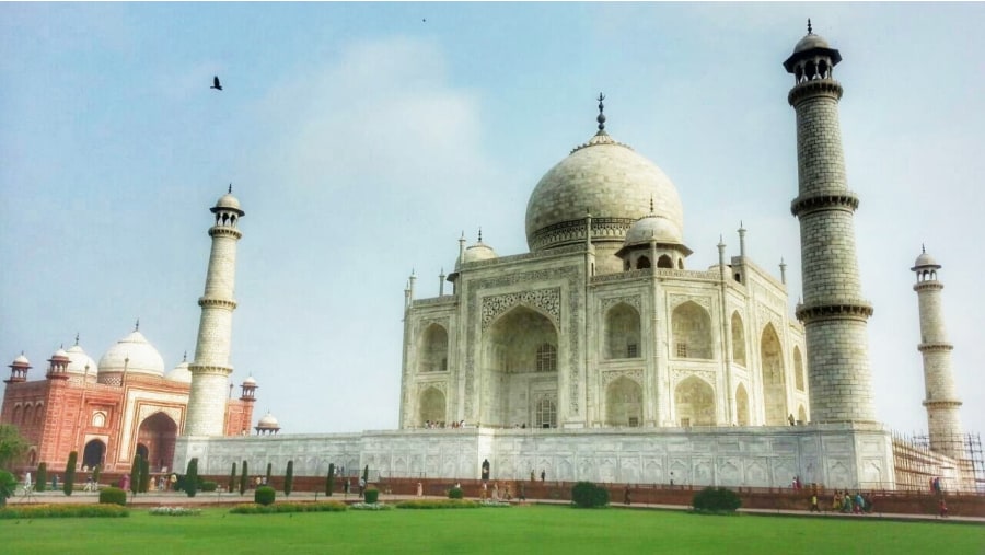 Visit the astounding Taj Mahal in Agra, India