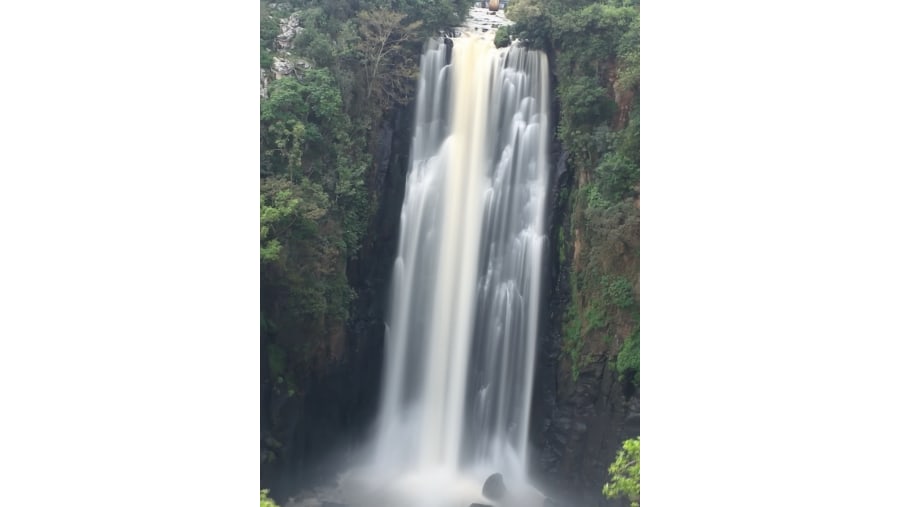 Pass by waterfalls