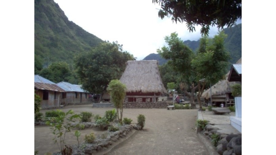 Traditiona Village of Lio Tribe