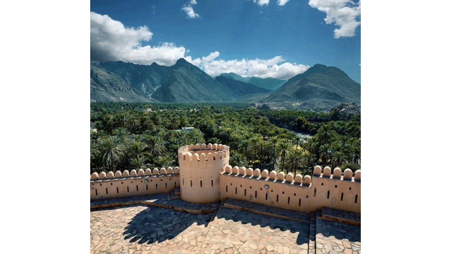 View from Nakhal Fort