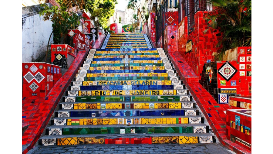 Colourful RIo Steps 