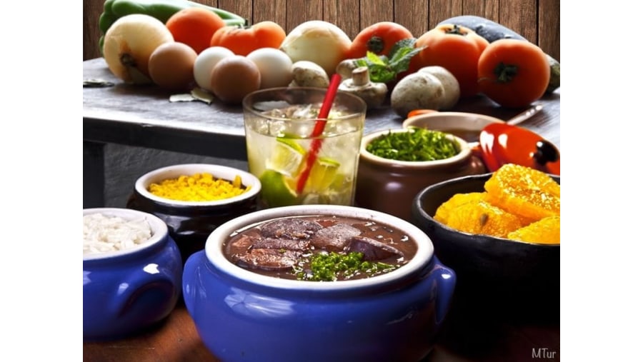 Feijoada and other Brazilian food