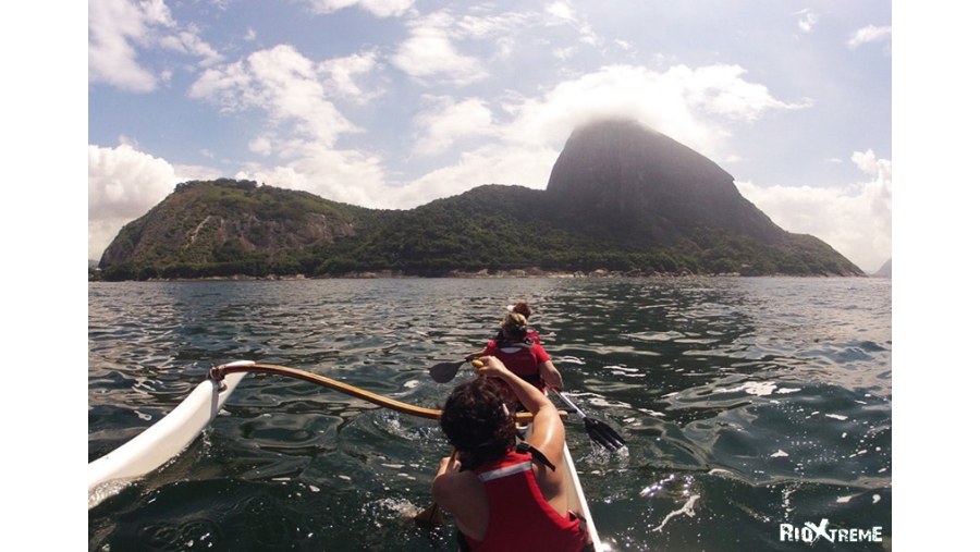 Kayaking in the Atlantic Ocean