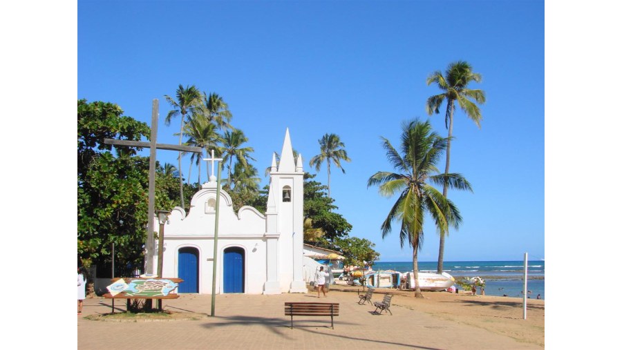 Praia do Forte chapel by the beach