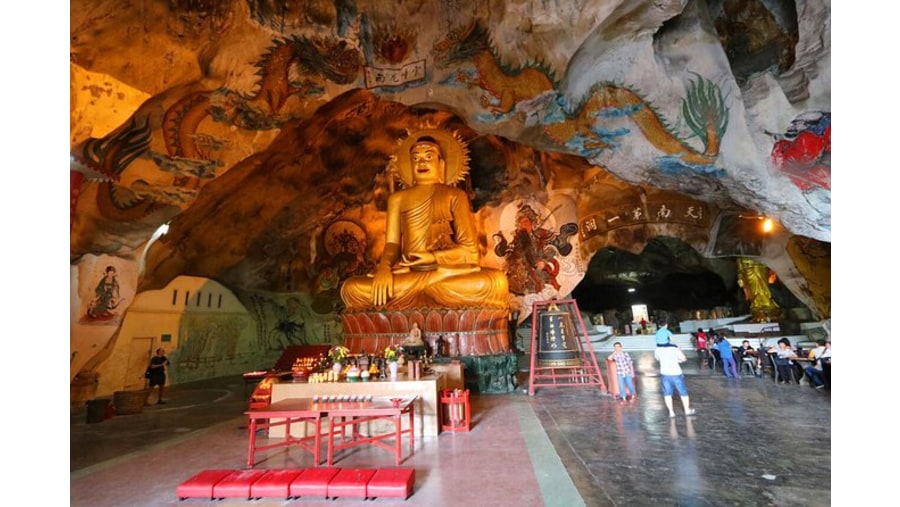 Inside Cave Temple