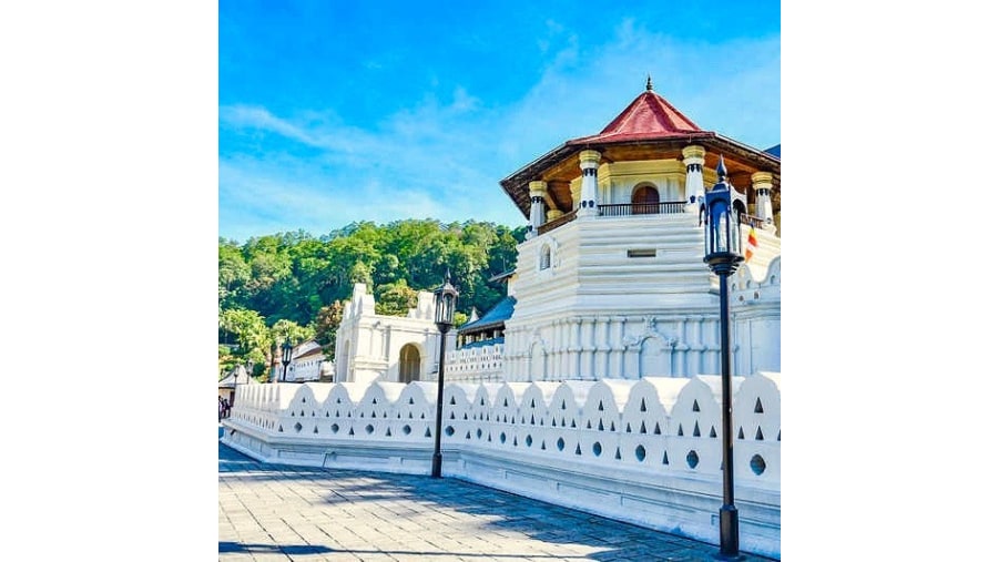 The Temple of the Relic of Sacred Tooth in Kandy