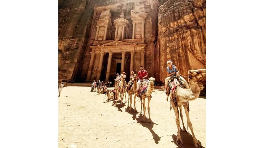 Camel Ride in Petra