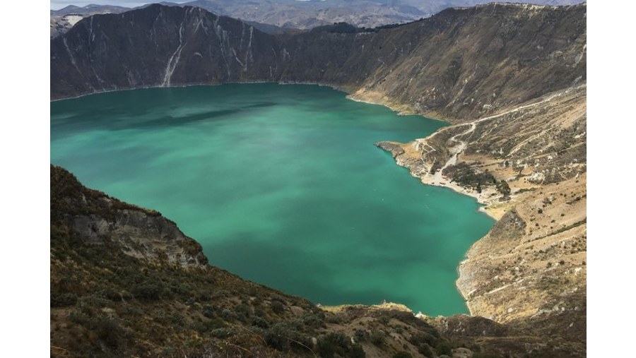 Quilotoa Volcano & lake