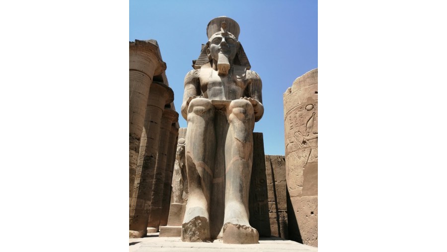 Egyptian statue