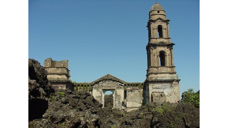 remains of a church