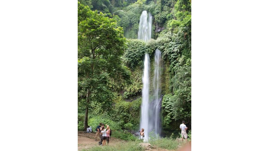 Waterfall at Lombok