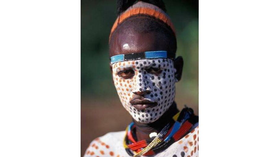 Karo Tribe is Renowned for their Face Paintings