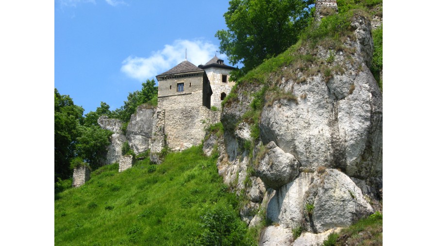 Ojców Castle in Poland