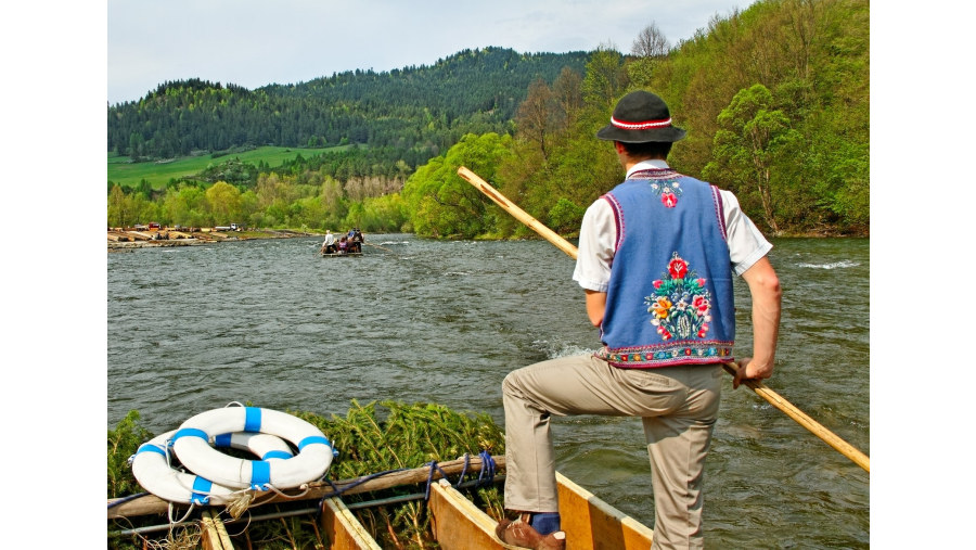 Rafting of Dunajec River Gorge