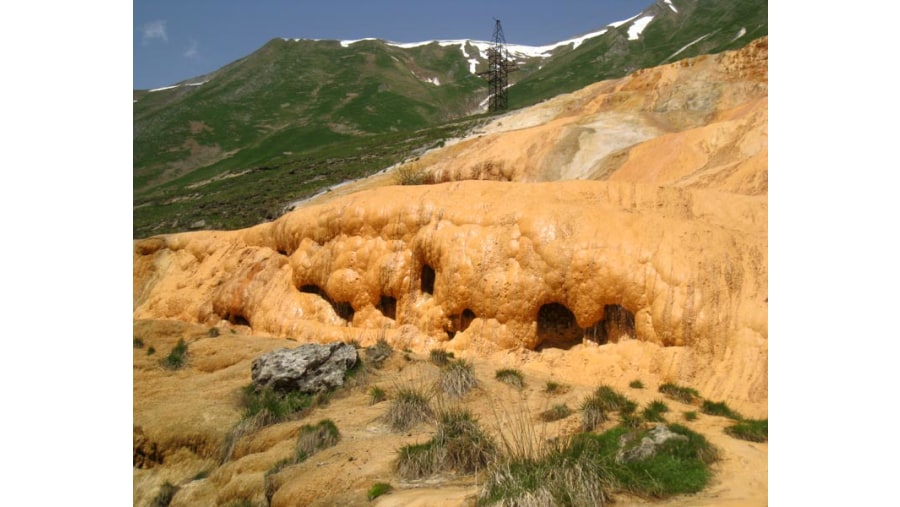 Caucasus Mountains in Georgia