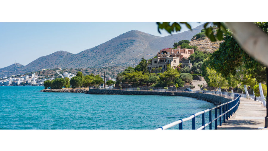 The Aegean Sea, an arm of the Mediterranean Sea