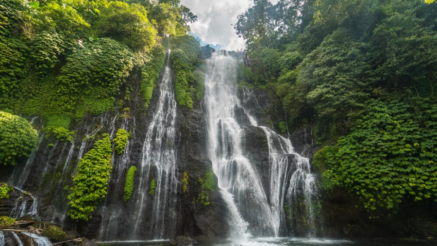 Banyumala Waterfall in Bali