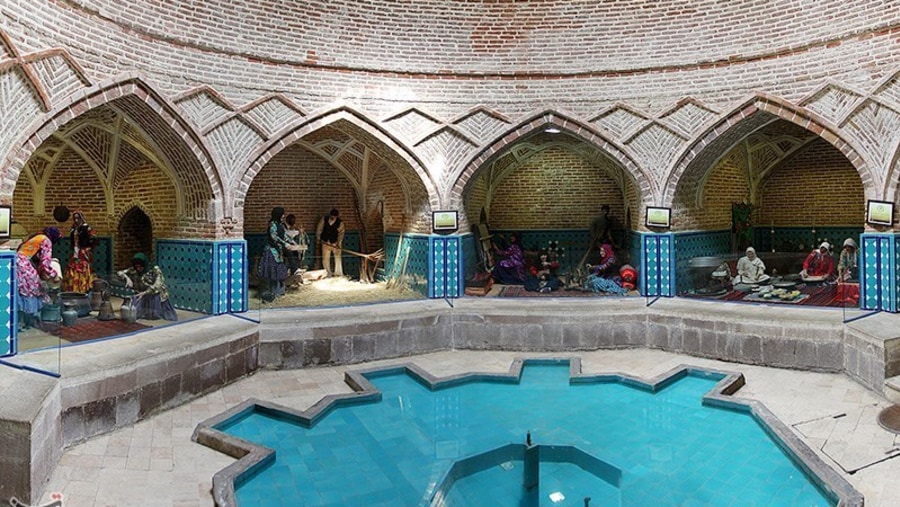 Gajar Bathhouse, Qazvin, Iran