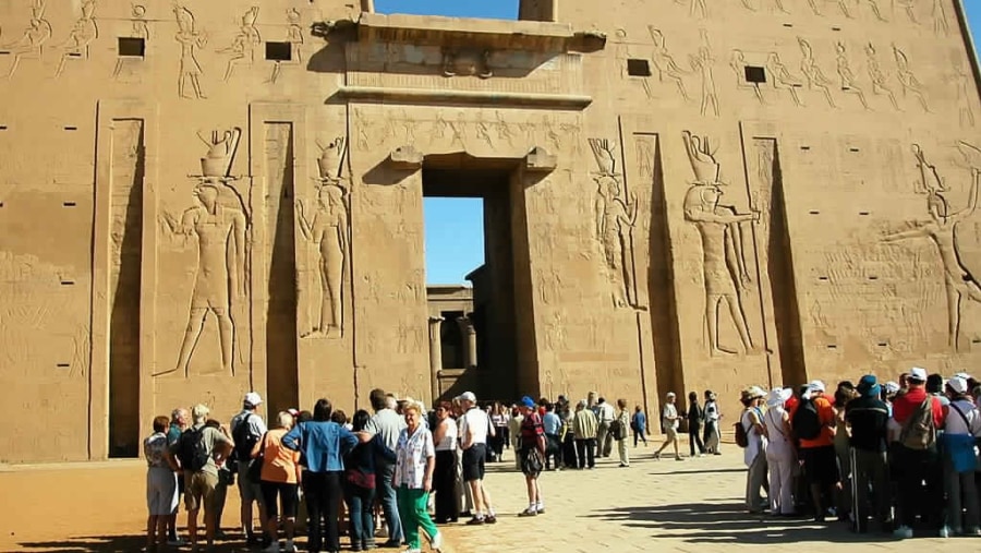 The Temple of Horus at Edfu