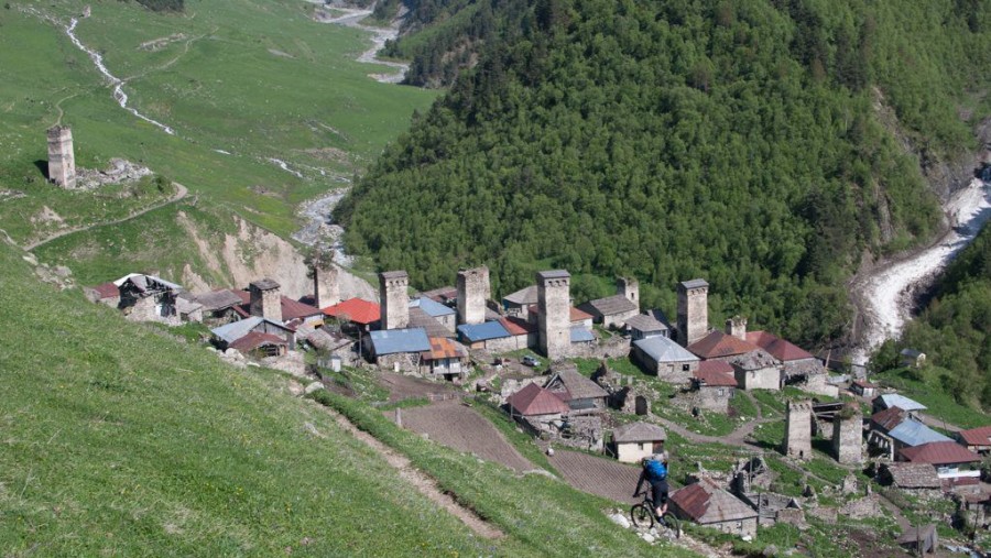 Biking experience at Svaneti