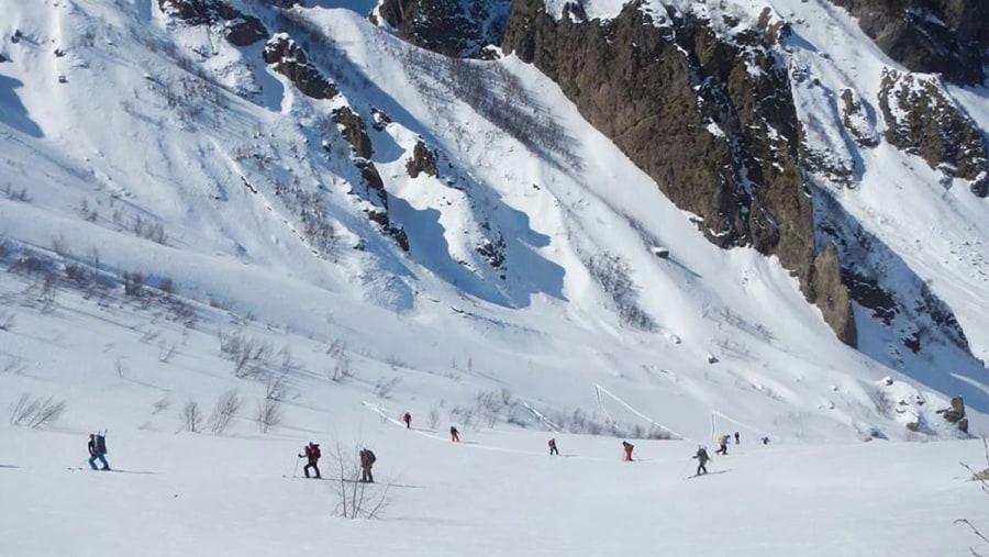 Skiing in Causcasus