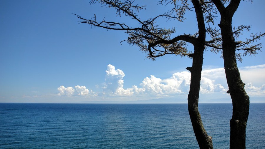 View of the Baikal Lake