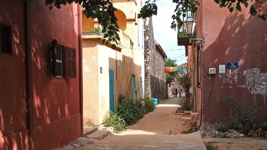 Houses in Goree