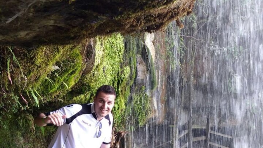 El Chiflón waterfall