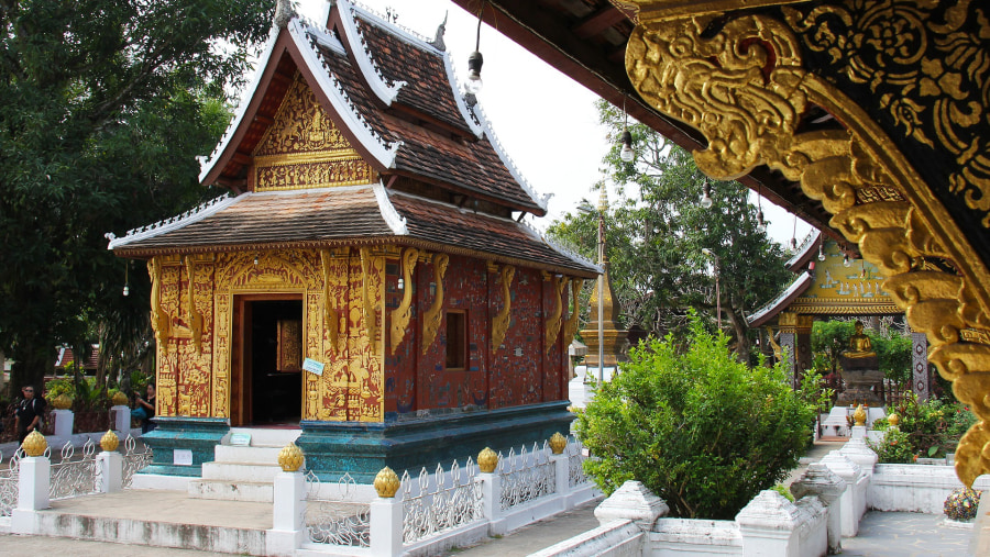 Visit Wat Xieng Thong Temple in Luang Prabang