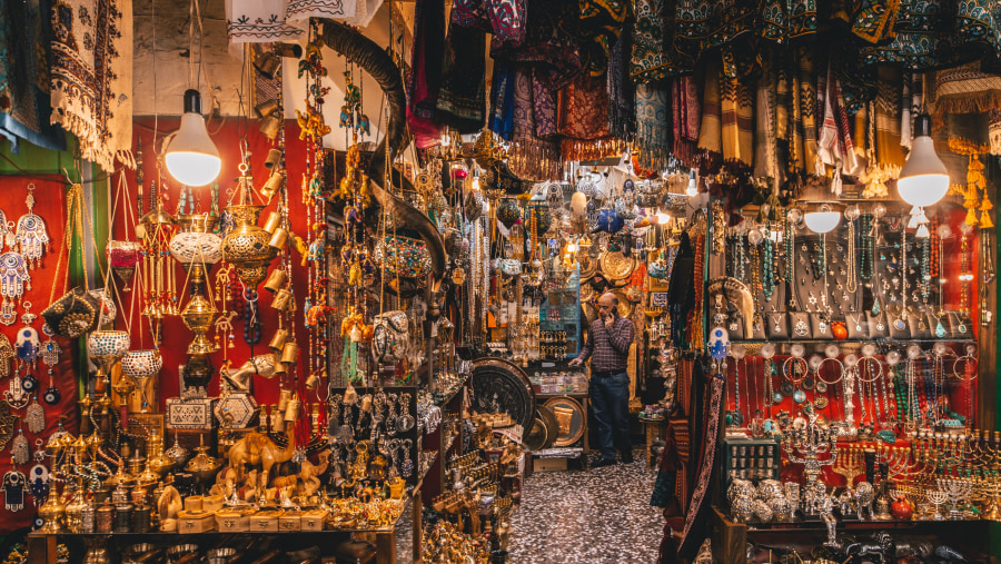 Shop at the Oriental Bazaars