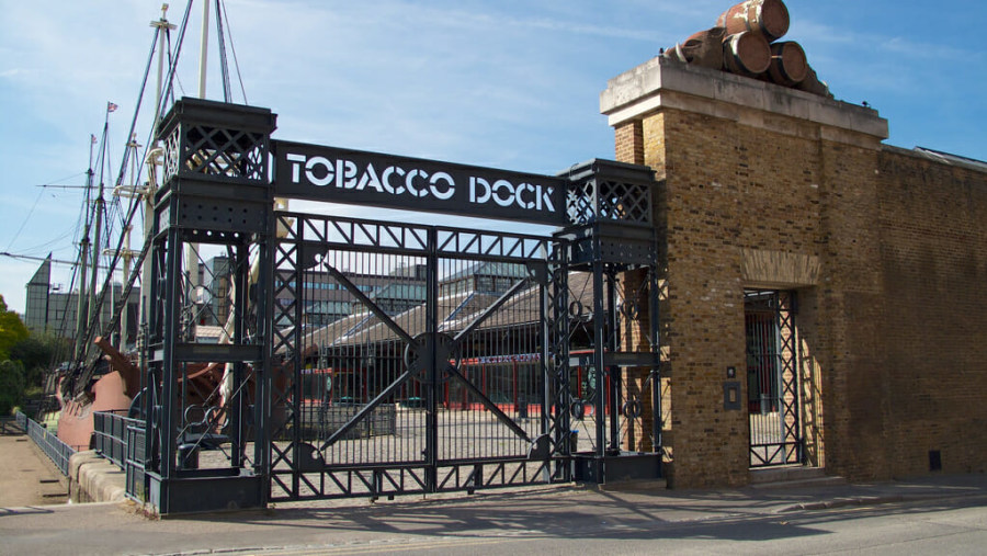 Stop by the Tobacco Dock