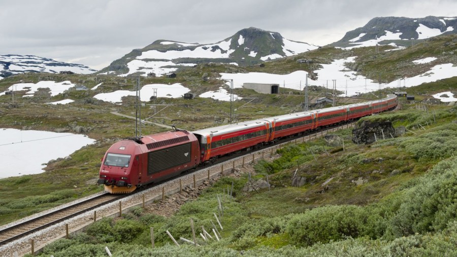 Ride on the Flåm Railway