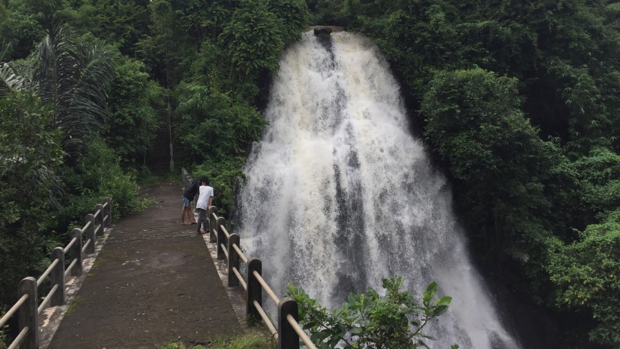 Hidden waterfall 