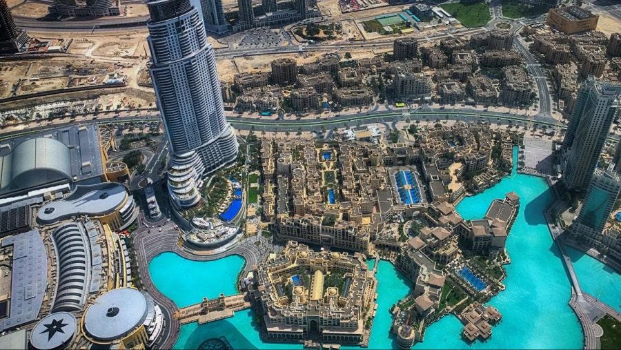 Dubai Aerial View