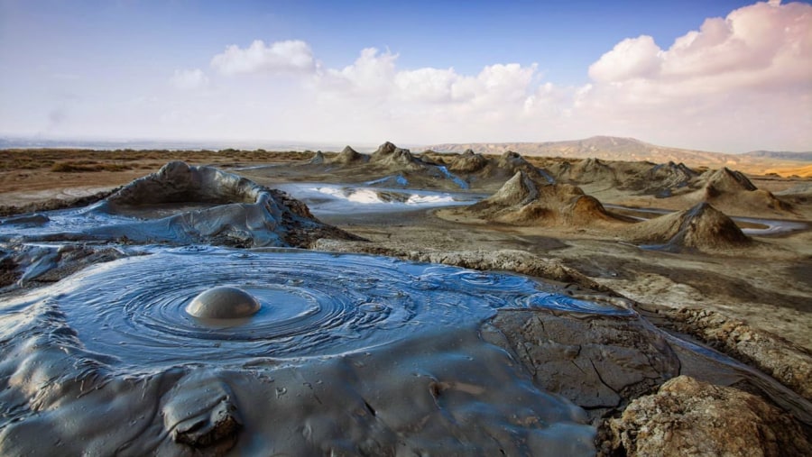 See the Mud volcano