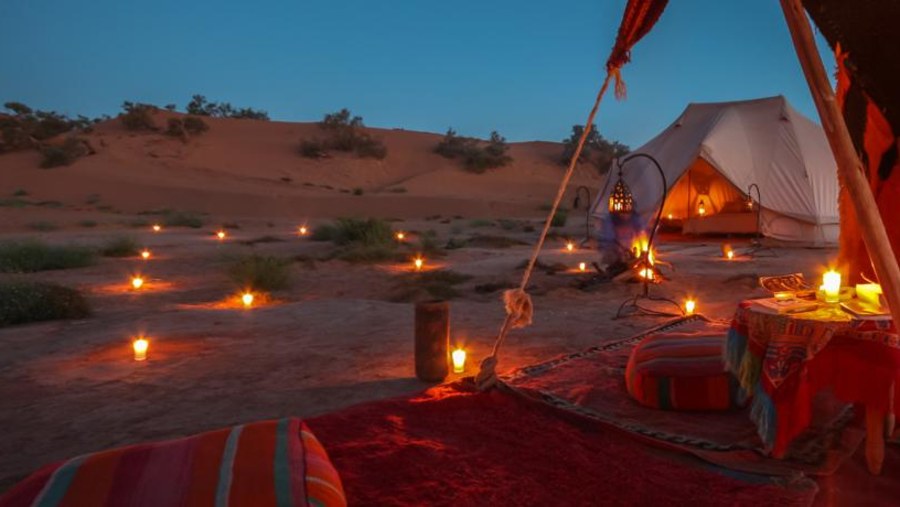 Desert Camp, Zagora, Morocco