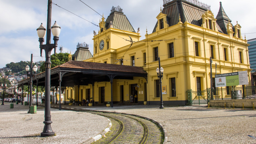 Valongo Station of Santos, Brazil