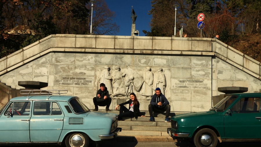 Explore the Slavin War Memorial in Bratislava