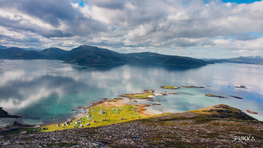 Enjoy the picturesque view of the Tromso Fjord