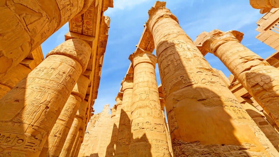 Karnak Temple In Luxor, egypt