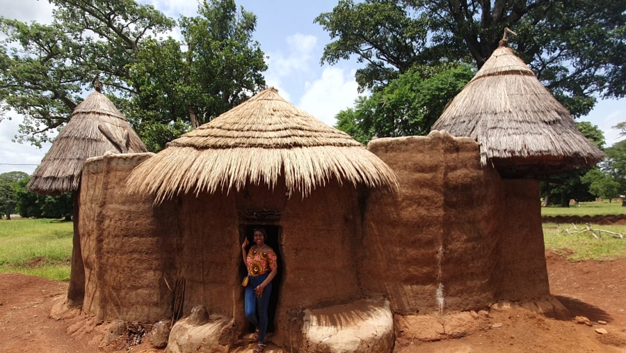 Mud and Thatch house