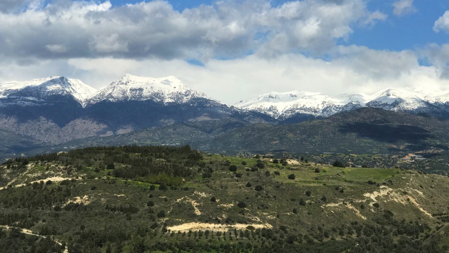 Mountain views from Phaistos