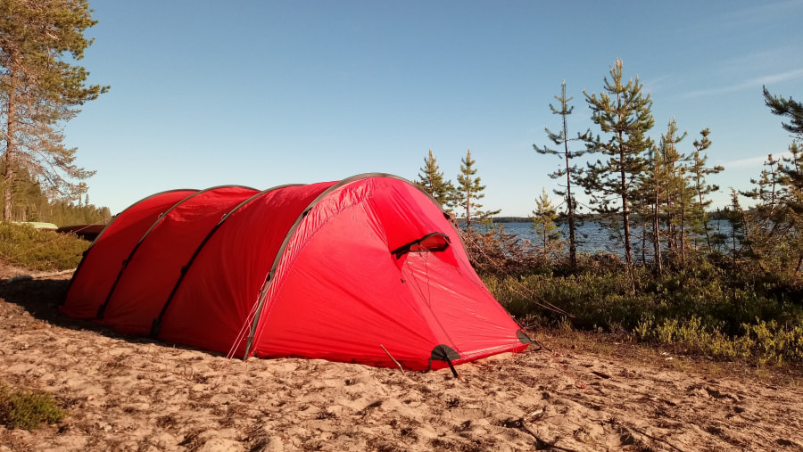 Tent in Posio, Findland