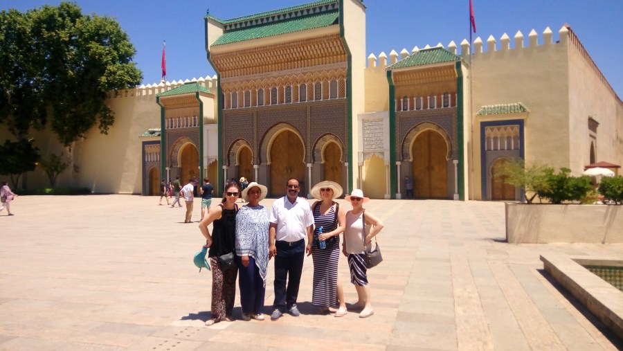 Royal Palace Gates Fes city