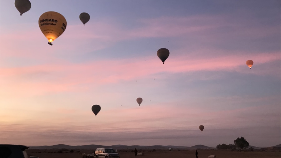 Sunrise Ballooning in Marrakech
