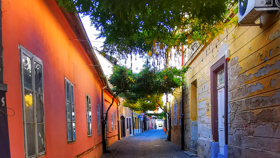 Varaždin city streets