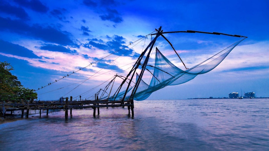 See Chinese Fishing Nets in Kochi