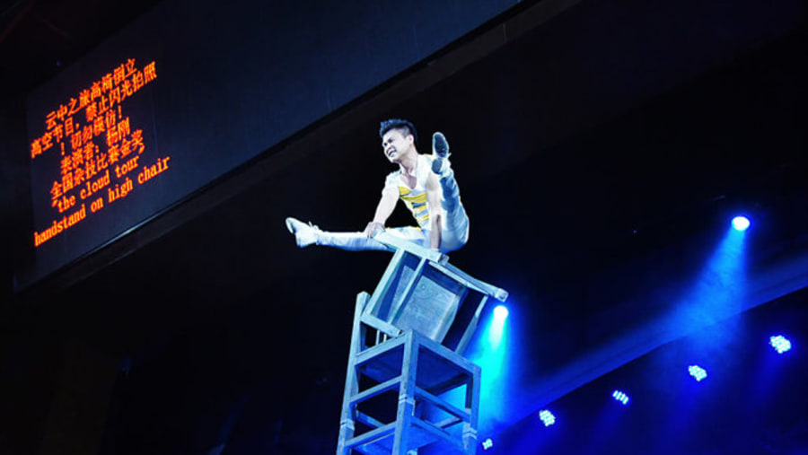 Chaoyang theatre acrobatic show