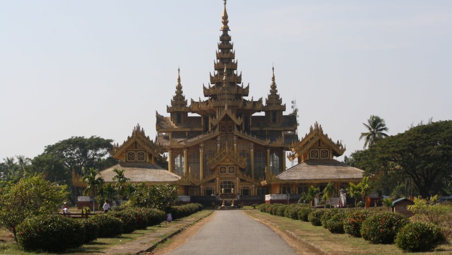 A pagoda in Bago