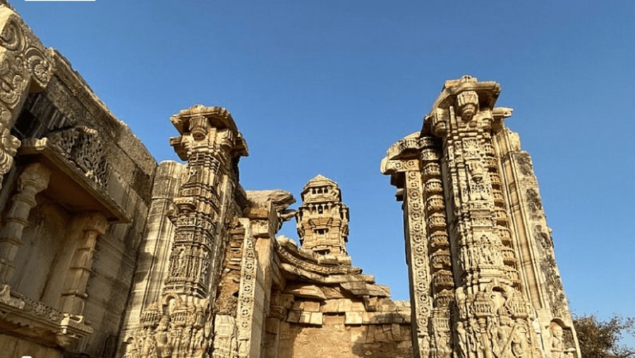 Inside Part of Chittorgarh Fort